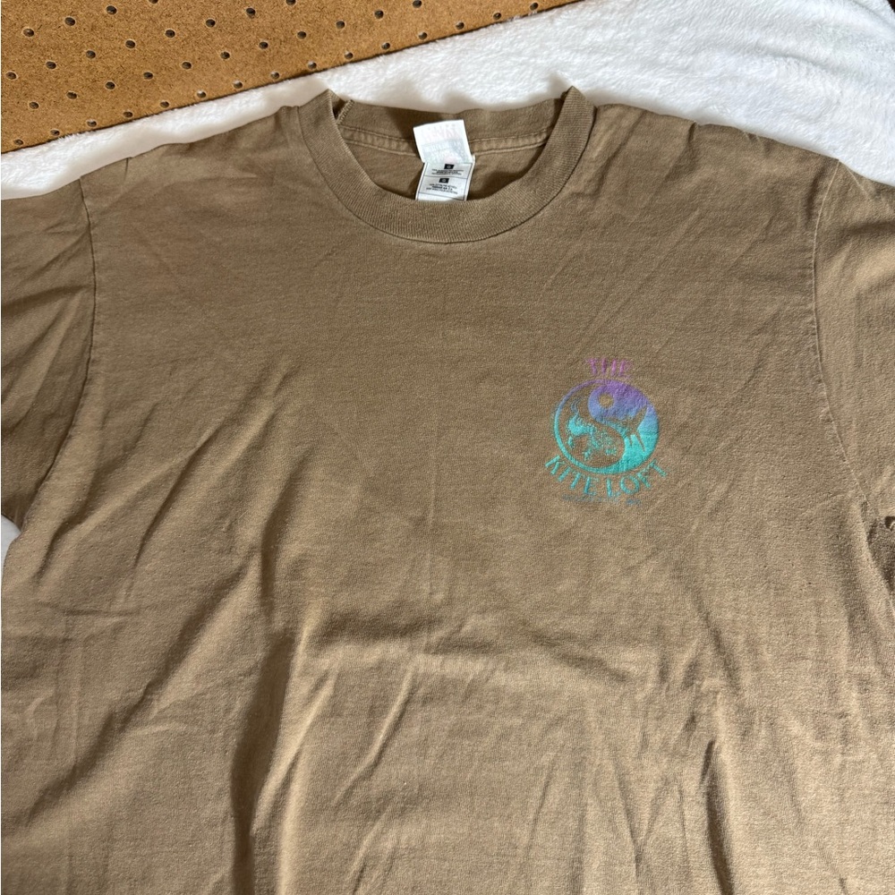Fruit of the Loom Tan Graphic Tee